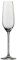 Schott Zwiesel Stemware Fortissimo Collection Tritan Crystal Champagne Flute Glass with Effervescence Points, 8.1-Ounce, Set of 6
