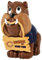 FOCO Chicago Bears Bulldog Holding Schild