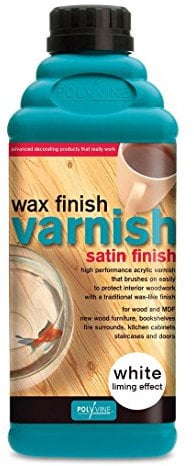 Polyvine - Wax Finish Varnish - White - 500ML