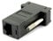Adaptateur de RJ45/RJ11 mâle vers VGA femelle pour câble CAT5 CAT5e