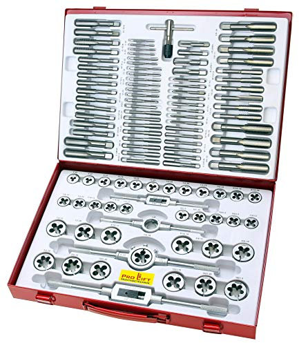 Pro-Lift-Montagetechnik 00145 Jeu de 110 tarauds en pouces + métriques