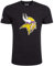 New Era - NFL Team Logo Minnesota Vikings T-Shirt, Schwarz, XL