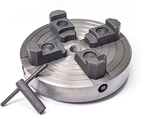 Plato de sujeción M 18 o M 33 para torno con ajustable individualmente, Gewinde:M 33
