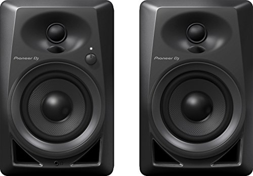 Pioneer DJ DM-40 Studiomonitore, Schwarz