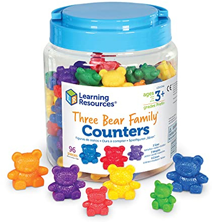 Learning Resources Three Bear Family Counters