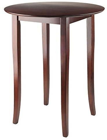Winsome Fiona Dining Table, Walnut, 33.86 x 33.66 x 38.98 Inches