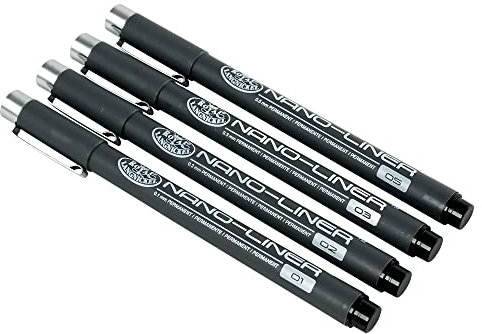 Fineliner StifteNano-Liner, 4er-Set