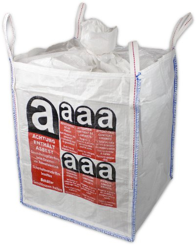 10er Set, Big Bag Asbest, 90x90x110 cm