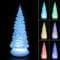Tronje LED Christbaum 27cm Weihnachtsbaum mit Timer USB Tannenbaum beleuchteter Acrylbaum Wechselfarben