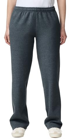 Gildan Men's Fleece Open Bottom Pocketed Pant Sweatpants