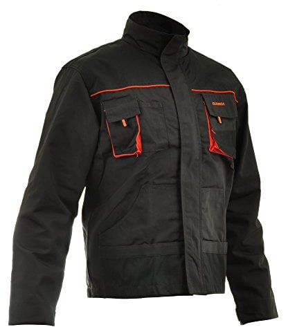 ART.MAS Arbeitsjacke, Berufsjacke, KFZ, Montagejacke, Classic, Graphit, 270 g/m2 (50)