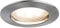 Paulmann LED-Bad-Einbauleuchte 6.8W Warm-Weiß 93975 Coin Eisen (Gebürstet)