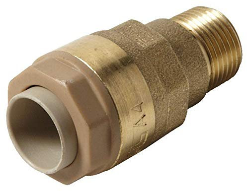 stock MANCHON RACCORD MIXTE RACCORDEMENT POUR TUBE DE CUIVRE OU PER P.E.R 12 mm AVEC EMBOUT MALE 12x17 mm A VISSER/ADAPTATEUR SANS OUTILS NI SOUDURE FIXATION FACIL A CLIC