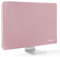 MOSISO Monitor Polvo Funda 22, 23, 24, 25 pulgadas Panel de LCD/LED/HD Antiestático Pantalla de Protectora Compatible con iMac 22-25 pulgadas,PC,Computadora de Escritorio y TV,Rosa