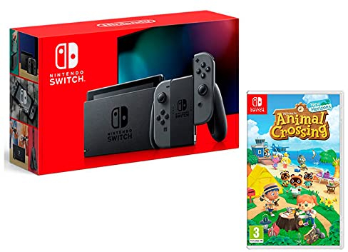 Nintendo Switch V2 32Gb Grau [neues model] + Animal Crossing: New Horizons