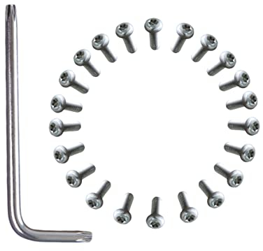 NIUQIGE Akkudeckel-Schrauben aus Edelstahl, Ersatz 22Pcs Schrauben für Xiao mi Elektroroller Mijia M365 Pro2 Essential Pro 1S Scooter,e Scooter Zubehör