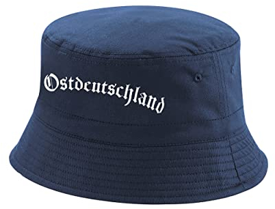Grobe Jungs Fischerhut Ostdeutschland Navy Größe L/XL