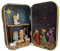 Krippenfiguren Set, Handbemalte Krippenfiguren, Krippe Handbemalte Harzfiguren, Farbenfrohe Krippenbox-Ornament Krippenfiguren Set Weihnachtskrippe Figuren Ornament Für Weihnachten Tisch Dekoration