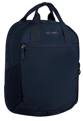 New Rebels Alvaro Doral Marineblau 15L Rucksack Wasserabweisend Laptop 14