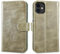 LENSUN Case for iPhone 11, Genuine Leather Case [RFID Blocking] with Folding Stand Flip and Card Slots Wallet Book Protection Mobile iPhone 11 - Vintage Green