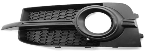 DUBHYYPS Car Front Bumper Fog Light Grill for Audi A1 8X S-Line 2011-2014 8X0807681B/8X0807682B,Fog Lamp Vent Grille Fog Lamp Bezel Cover Trim Car Accessories,Left