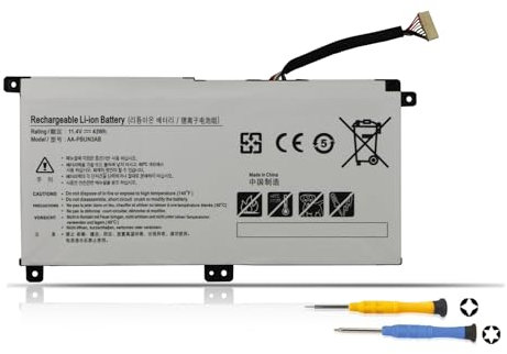 K KYUER AA-PBUN3QB AA-PBUN3AB Laptop Akku für Samsung Notebook 5 NP530E5M NP500R5M NT500R5M NT500R5L NT500R5N NT500R5P NT500R5Q NT500R5W NT501R5L 530E5M 500R5M 500R5L 500R5P 500R5Q 500R5W 501R5L