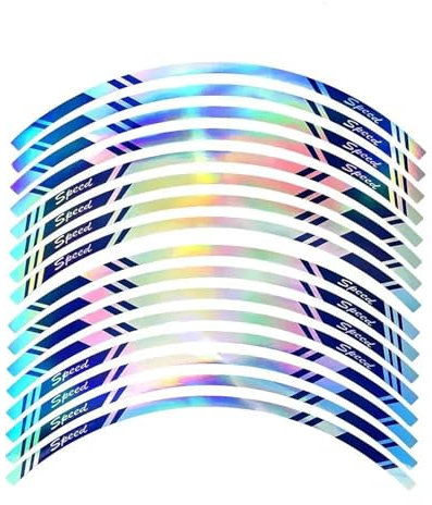 Calcomanías para llantas Pegatinas Para Rueda De Motocicleta De 17 Pulgadas, Cinta Adhesiva Para Llantas, Pegatinas Para Rueda De Motocross, Pegatinas Para Cubo De Rueda, Accesorios De Decoración Para