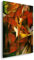 deyoli Füchse - Franz Marc Format: 100x70cm XXL Kunstdruck Motiv auf Holzrahmen/Leinwandbild/Wandbild/Wohnzimmer Dekoration