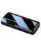 Power Bank fast charging, 20000mAh Pack with 2 USB Outputs and USB C Input,Black,8000mAh