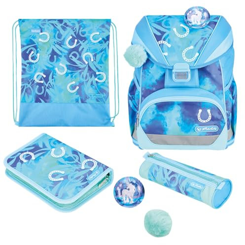 Herlitz Kinder Ultralight XL Grundschulranzen, Blau