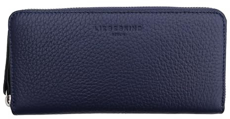 LIEBESKIND Berlin Geldbörse Wallet Leder Blau Cobalt Night