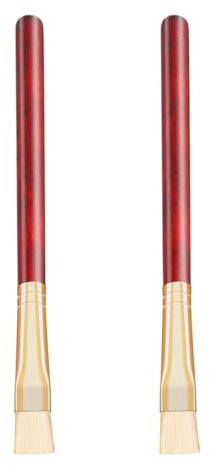 2 x Reinigungsbürsten für Uhrwerke, Premium-Holzgriff, mehrere Borstenoptionen für Uhrenwartung, professionelles Uhrenreinigungswerkzeug