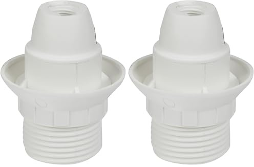 Legrand - Douille pour ampoule E14 - polyamide blanc (Lot de 2)
