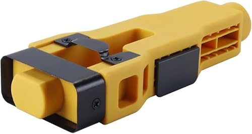 Zodazoqa Door Latch Mortise Tool, Chiseling Doors Latch Installation Kit Door Lock Drill Kit, Hole Saw Guide, Mortice Lock Jig,For Materials Removal On 1-3/4 And 1-3/8 Thick Door
