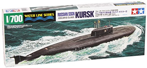 TAMIYA 1:700 Rus. SSGN Kursk Oscar-II U-Boot, Modellbau, Plastik Bausatz, Basteln, Hobby, Kleben, Plastikbausatz