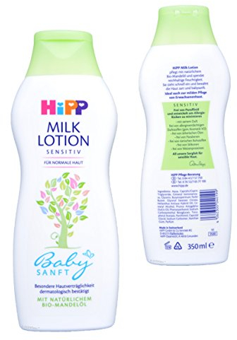 HiPP Babysanft Milk-Lotion, 2er Pack (2 x 350 ml)