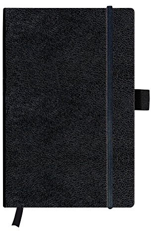 Herlitz 3er Pack Notizbuch Classic A6 96 Blatt blanko schwarz my.book