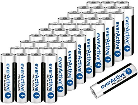 Batterien Mignon AA LR6 Alkaline Vorratspack 40 Stück everactive Markenqualität