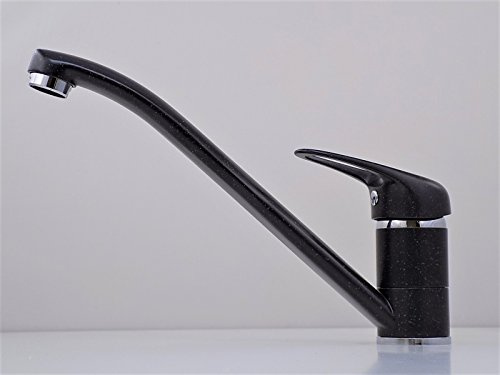 Küchenarmatur Granit Schwarz Anthrazit Küchen Spültischarmatur Spülenarmatur Hochdruck