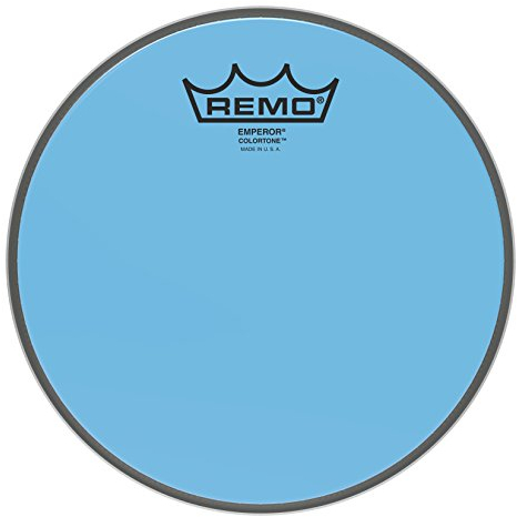 Remo Emperor Colortone Blue Drum Head, 8