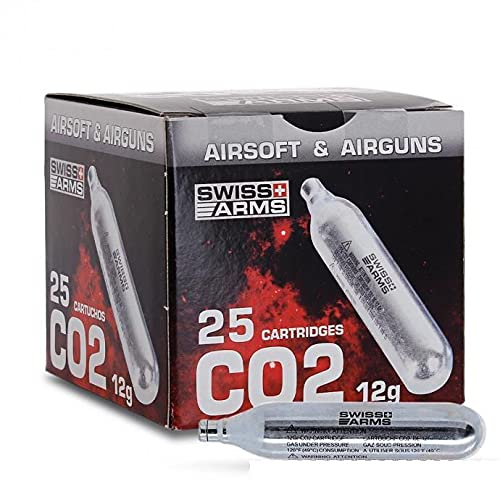 Swiss Arms Cartouches de gaz Co2 Airsoft par 25