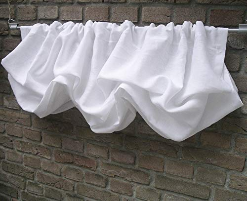 WOLKENGARDINE Gardine LEINEN Vintage Shabby