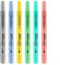 Writech Retractable Hightlighters Chisel Tip Assorted Colors (Mild)