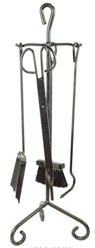 JUEGO PARA ESTUFAS Y CHIMENEAS, IDEAL PARA TODO TIPO DE CHIMENEAS O ESTUFAS DE HOGAR INTERIORES Y EXTERIORES, JUEGO VARILLA