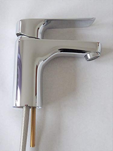 Hansgrohe Waschtischarmatur Einhebelmischer Wasserhahn Logis E 70 Chrom 71160000, with Thermostat, 12