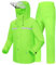 Coutyuyi Herren & Damen Regenanzug Reflektierender 100% Wasserdichter Anzug Outdoor Regenmantel Winddicht Regenjacke （M, Grün）