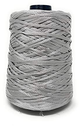 Chicca Tutto Moda Cordino per Borse 3 mm Argento 500g - 600m