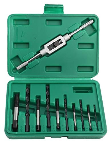 11 Stück Schraubenausdreher Set Linksausdreher Beschädigte Schraubenzieher Gebrochene Bohrer Gebrochene Schrauben Ausdrehwerkzeu für M3-M12