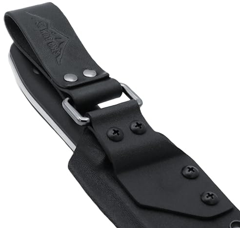 SK Wild Ones® Kydex - Portacoltelli in vera pelle, con clip per cintura di sopravvivenza, per esterni, compatibile con molti foderi per coltelli da cintura