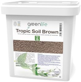 Oceanlife Greenlife Tropic Soil Brown - 5 L - Terra granulare Marrone per acquari con Piante - by